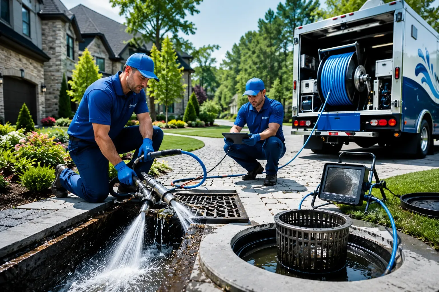 Local outdoor drain cleaning professionals in Dunlow, WV