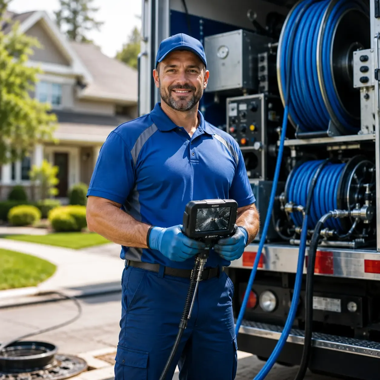 Local outdoor drain cleaning specialists in Dunlow, WV